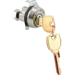 Prime-Line Nickel Steel Counter Clockwise Mailbox Lock Cylinder