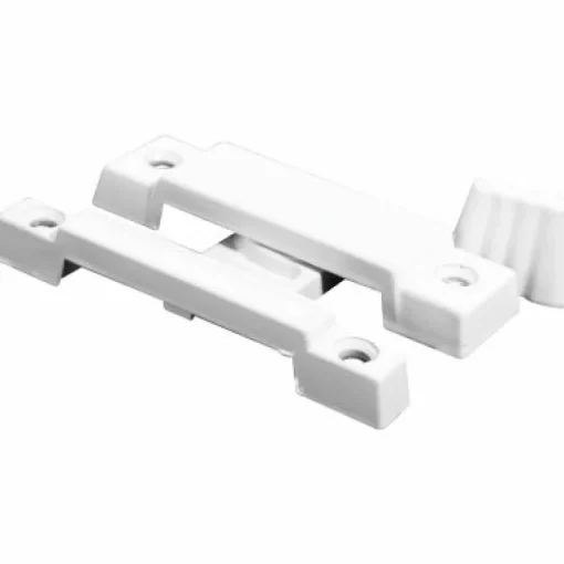 Prime-Line Painted White Die-Cast Zinc Sash Lock 1 pk