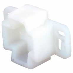 Prime-Line Plastic Center Guide Drawer Track Back Plate 2 pk