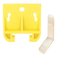 Prime-Line Plastic Center Guide Drawer Track Guide 2 pk