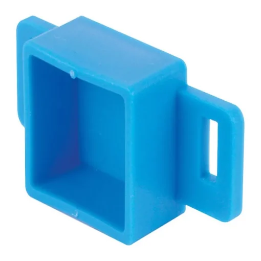 Prime-Line Plastic Center Guide Drawer Track Back Plate 2 pk