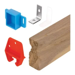 Prime-Line Plastic Center Guide Track Replacement Set 1 pk