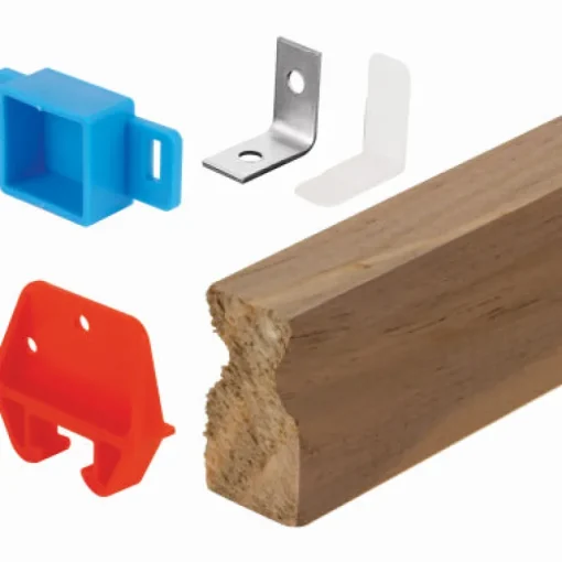 Prime-Line Plastic Center Guide Track Replacement Set 1 pk