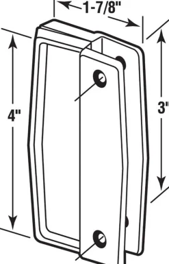 Prime-Line Plastic Outdoor Pull Screen Door