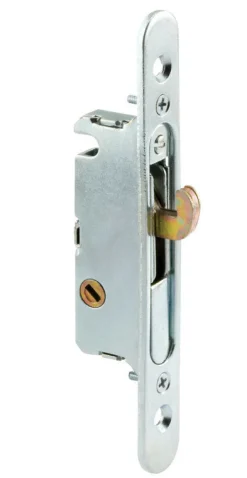Prime-Line Steel Indoor and Outdoor Mortise Lock And Keeper