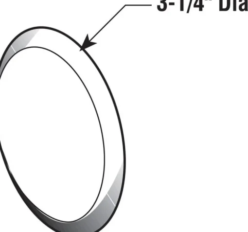 Prime-Line Vinyl White Wall Protector Mounts to wall 3-1/4 in.