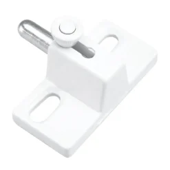 Prime-Line White Die-Cast Zinc Sliding Door and Window Lock 1 pk