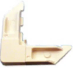 Prime-Line White Plastic 5/16 in. W X 3/4 in. L Screen Frame Corner 1 pk