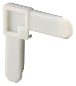 Prime-Line White Plastic 3/8 in. W X 3/4 in. L Screen Frame Corner 1 pk