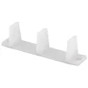 Prime-Line White Plastic Door Guide 2 pc