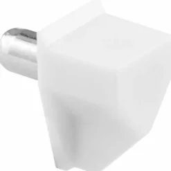 Prime-Line White Plastic Shelf Shelf Support Peg 5 mm Ga. .625 in. L 15 lb