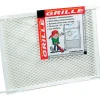 Prime-Line White Polypropylene Door Grille 1 pk