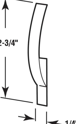 Prime-Line White Steel Tension Springs 2-3/4 in. L X 2.75 in. H 1 pk