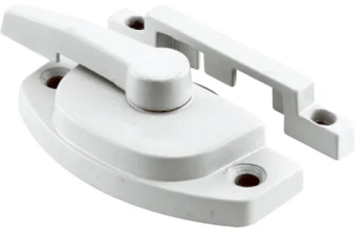 Prime-Line White Zinc Sash Lock 1 pk