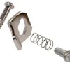 Prime-Line Zinc-Plated Silver Cast Metal Latch Strike 1 pk