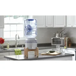Primo Water Cream Porcelain Portable Bottled Water Dispenser 10 L x 10 W x 16.5 H in.