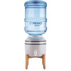 Primo Water Cream Porcelain Portable Bottled Water Dispenser 10 L x 10 W x 16.5 H in.