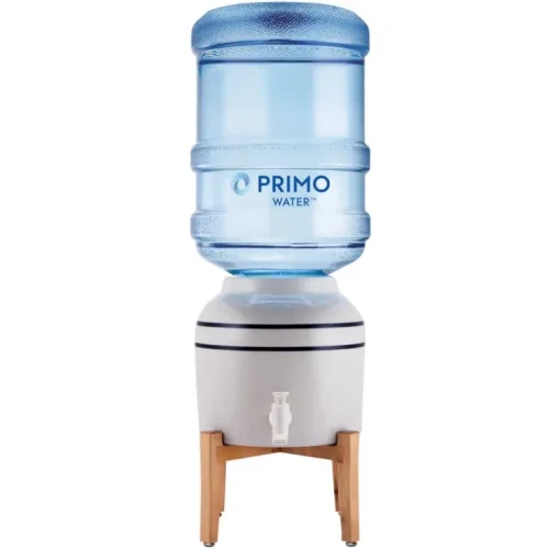 Primo Water Cream Porcelain Portable Bottled Water Dispenser 10 L x 10 W x 16.5 H in.