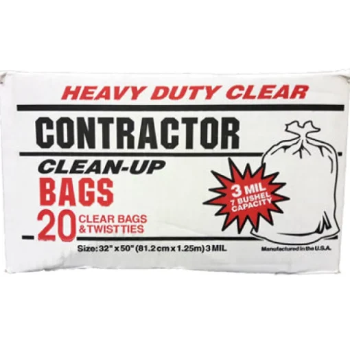 Primrose Plastics 42 gal Contractor Bags Twist Tie 20 pk