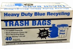Primrose Plastics 33 gal Trash Bags Twist Ties 40 pk