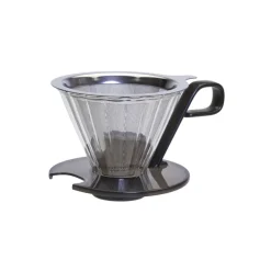 Primula Seneca 1 cups Clear/White Pour-Over Coffee Brewer