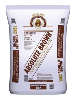 Pro Choice Dark Brown Hardwood Bark Mulch 2 cu. ft. 8 sq. ft.