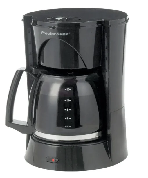 Proctor Silex 12 cups Black Coffee Maker