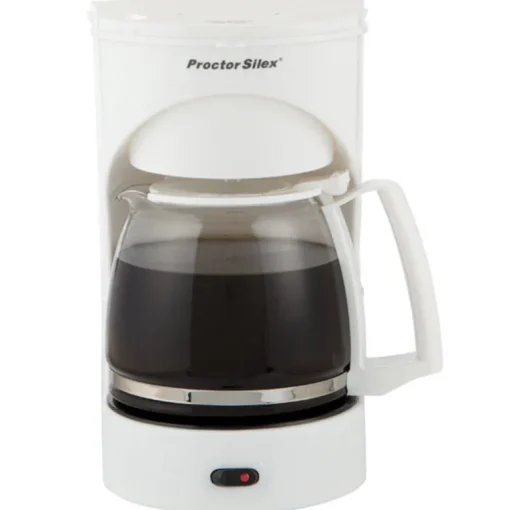 Proctor Silex 12 cups White Coffee Maker