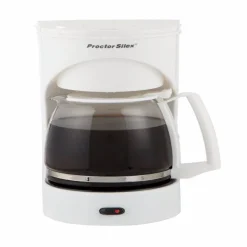 Proctor Silex 12 cups White Coffee Maker