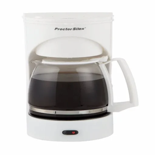 Proctor Silex 12 cups White Coffee Maker