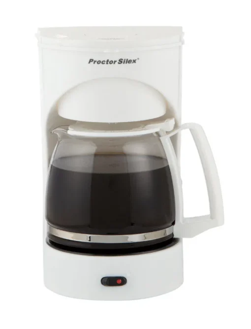 Proctor Silex 12 cups White Coffee Maker