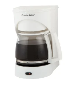 Proctor Silex 12 cups White Coffee Maker