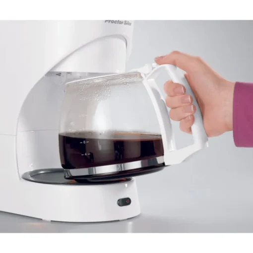 Proctor Silex 12 cups White Coffee Maker