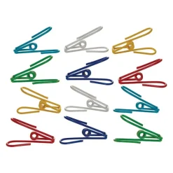 Progressive Prepworks 1-1/4 in. W x 2-1/4 in. L Assorted Colors PVC Wire Clips