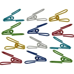 Progressive Prepworks 1-1/4 in. W x 2-1/4 in. L Assorted Colors PVC Wire Clips