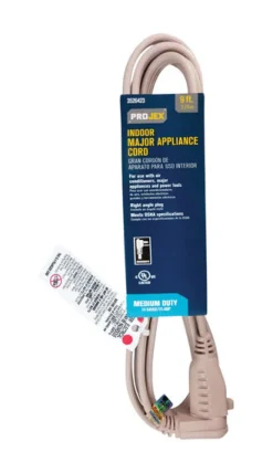 Projex 14/3 125 V 9 ft. L Appliance Cord