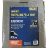 Projex 10 ft. W X 20 ft. L Heavy Duty Polyethylene Reversible Tarp Black/Silver