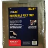 Projex 20 ft. W X 30 ft. L Heavy Duty Polyethylene Reversible Tarp Black/Silver