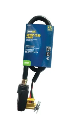 Projex 10/4 SRDT 4 ft. L Dryer Cord