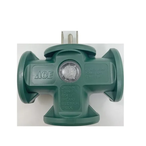 Projex Grounded 3 outlets Triple Tap Adapter 1 pk