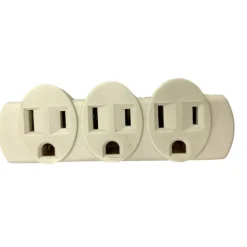 Projex Grounded 3 outlets Adapter 1 pk