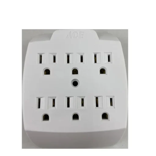 Projex Grounded 6 outlets Adapter 1 pk