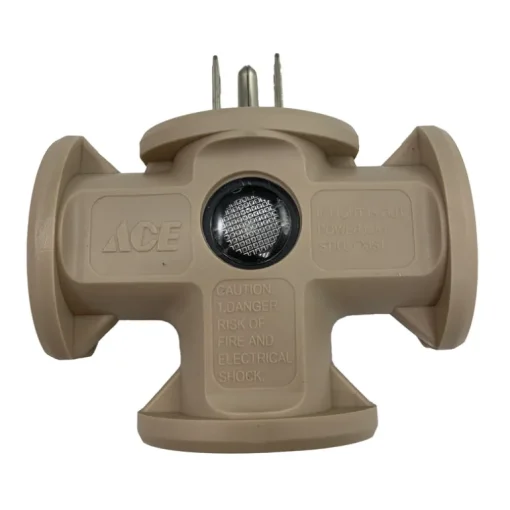 Projex Grounded 3 outlets Triple Tap Adapter 1 pk