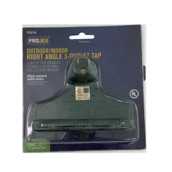 Projex Grounded 3 outlets Adapter 1 pk