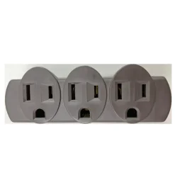 Projex Grounded 3 outlets Adapter 1 pk