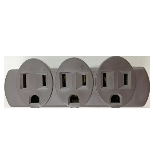 Projex Grounded 3 outlets Adapter 1 pk