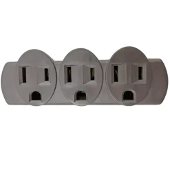 Projex Grounded 3 outlets Adapter 1 pk
