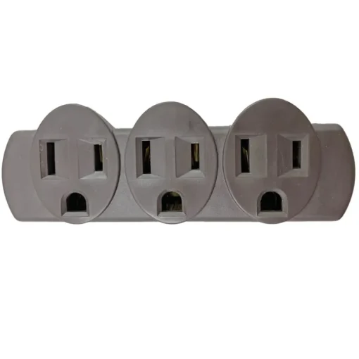 Projex Grounded 3 outlets Adapter 1 pk
