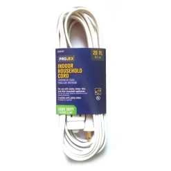 Projex Indoor 20 ft. L White Extension Cord 16/2 SPT-2
