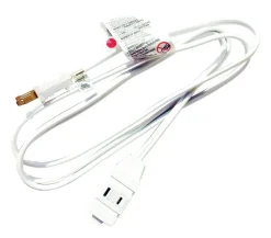 Projex Indoor 6 ft. L White Extension Cord 16/2 SPT-2